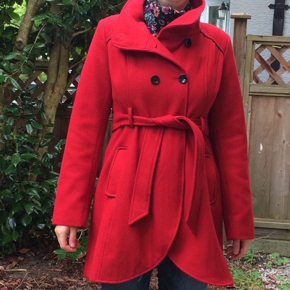 SOLD Guess Wool Coat, size M - Picture 3 of 13